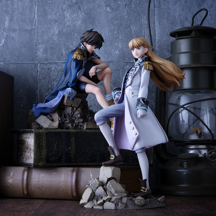 Megahouse Figures Alpha Omega Series: Mobile Suit Gundam  Wing 30 Aniversario - New Mobile Report Gundam Wing Heero Yuy & Relena Peacecraft