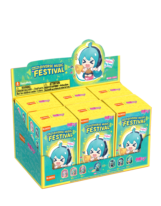 Blokees Hatsune Miku MOJIPOD Series: 01 Diverse Music Festival - Unitario 75400
