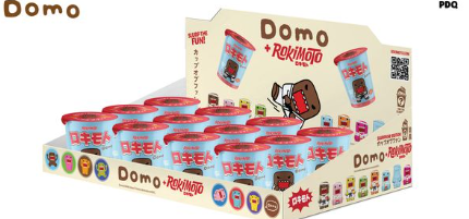 Rokimoto Toy Cup: Domo - Figura Sorpresa