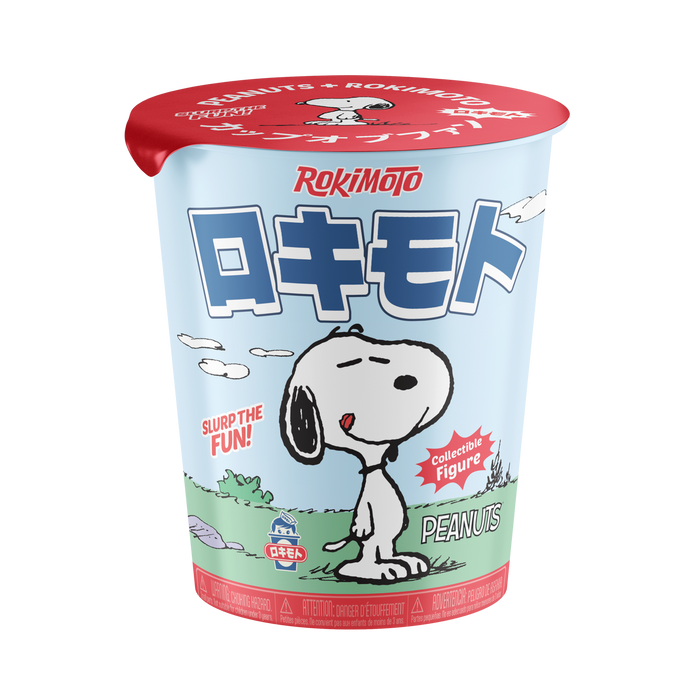 Rokimoto Toy Cup: Peanuts Charlie Brown - Figura Sorpresa