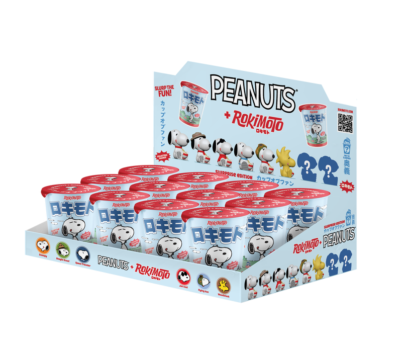 Rokimoto Toy Cup: Peanuts Charlie Brown - Figura Sorpresa