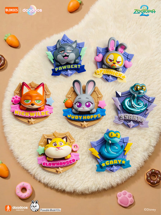 Blokees Zootopia Daadoos Mate Series: 01 Buddy Emblem - Unitario 73821