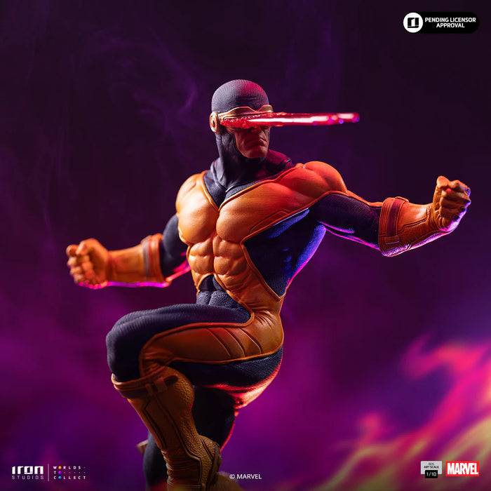 Iron Studios: Marvel X Men - Cyclops Guantelete del Infinito Diorama BDS Escala de Arte 1/10