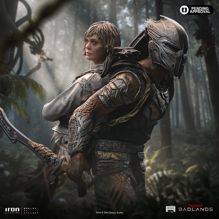 IRON Studios: Predator Blands - Predator Dek y Thia Escala de Arte 1/10
