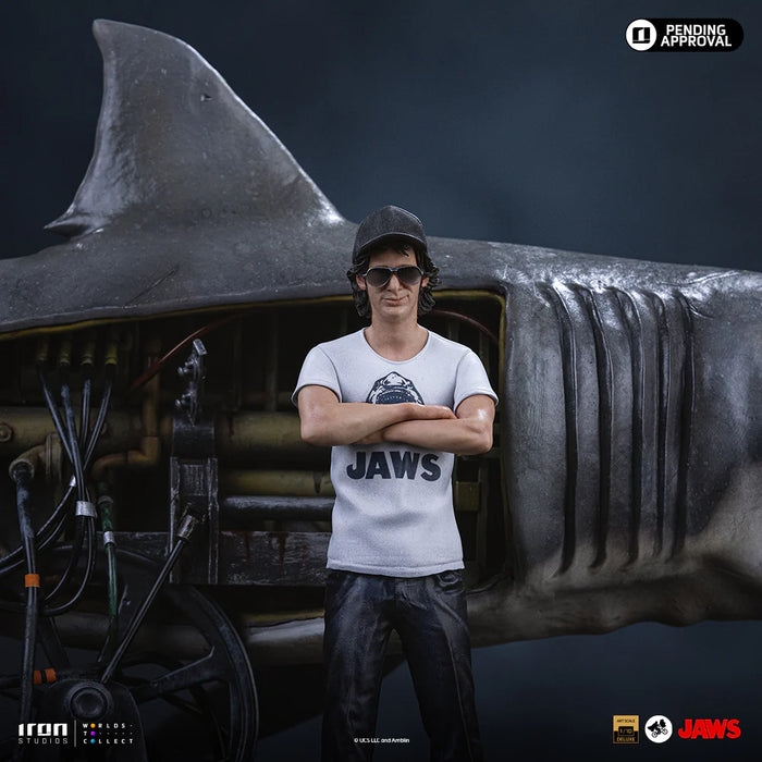IRON Studios: Jaws 50 Aniversario - Steven Spielberg Deluxe Escala de Arte 1/10
