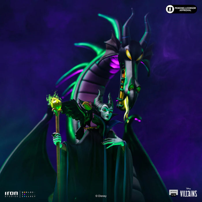 Iron Studios: Disney Villanos - Malefica Escala de Arte 1/10