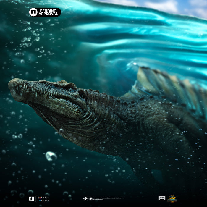 IRON Studios Icons: Jurassic World Rebirth - Spinosaurus Escala De Arte 1/10