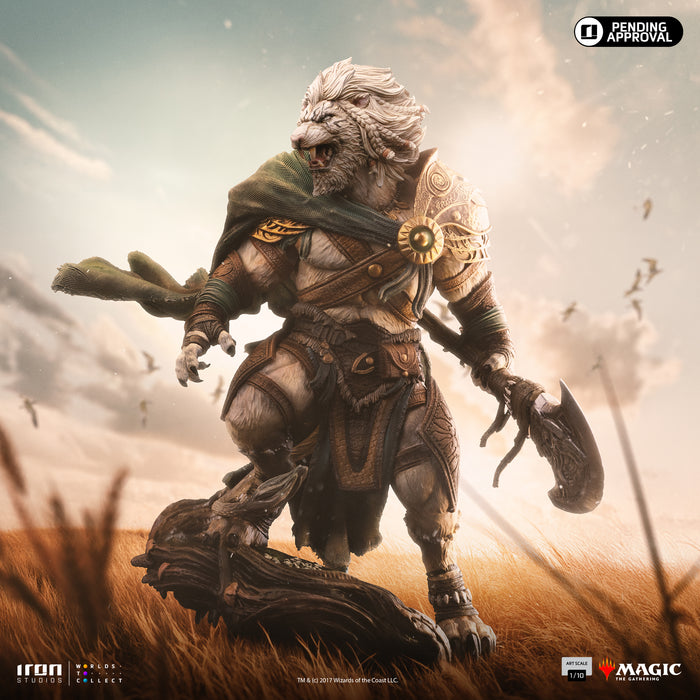 IRON Studios: Magic The Gathering - Ajani Goldmane Escala de Arte 1/10