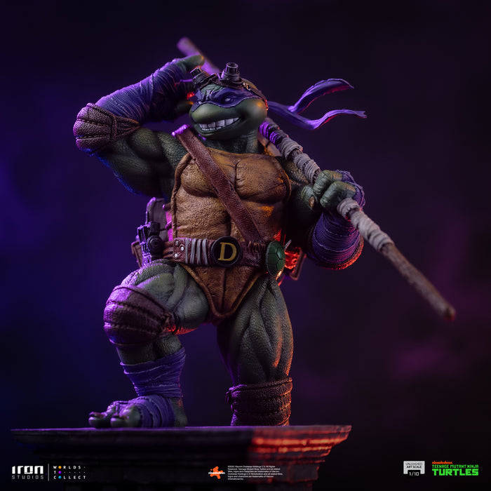 Iron Studios: TMNT Tortugas Ninja - Donatello Unleashed Escala de Arte 1/10