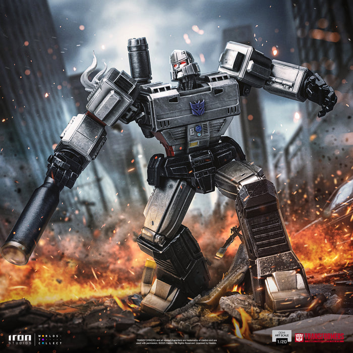 IRON Studios: Transformers - Megatron Demi Escala De Arte 1/20