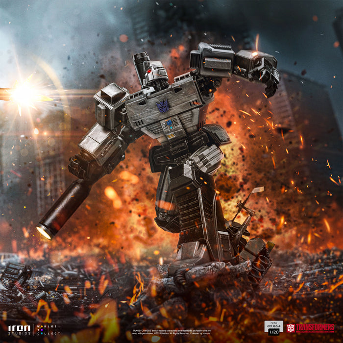 IRON Studios: Transformers - Megatron Demi Escala De Arte 1/20