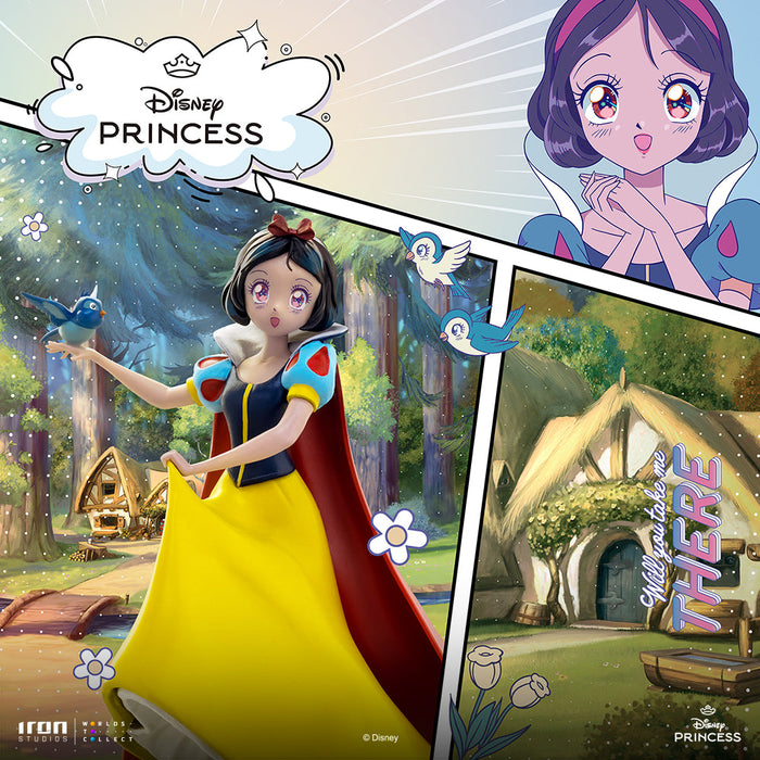 IRON Studios Anime Princess: Disney Princesas - Blancanieves Escala de Arte 1/10