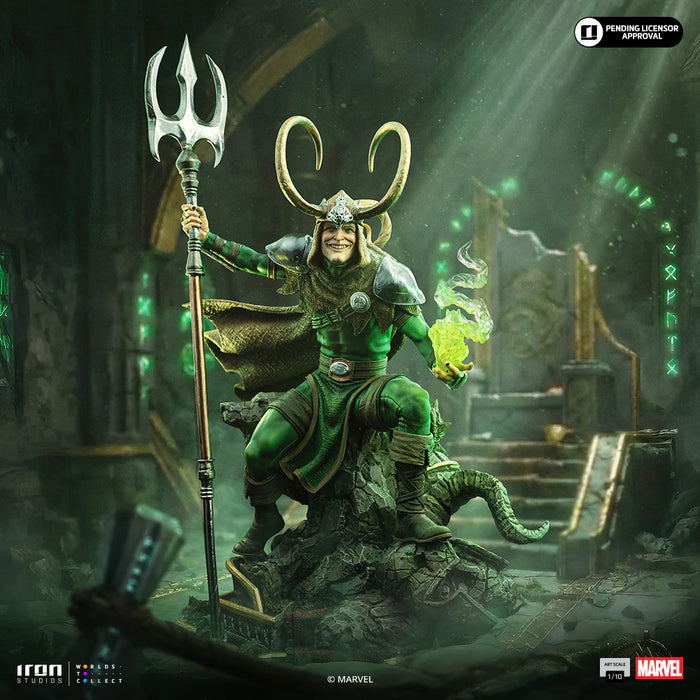 Iron Studios: Marvel Comics - Loki Laufeyson Escala de Arte 1/10