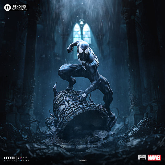 IRON Studios: Marvel Comics - Spider Man Black BDS Escala de Arte 1/10