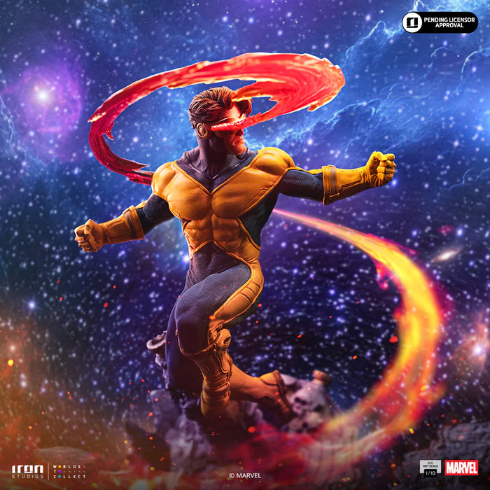 Iron Studios: Marvel X Men - Cyclops Guantelete del Infinito Diorama BDS Escala de Arte 1/10