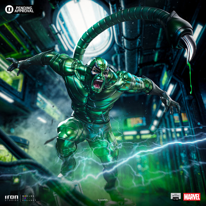 IRON Studios: Marvel Spider-Man vs Villains - Scorpion Diorama BDS Escala de Arte 1/10