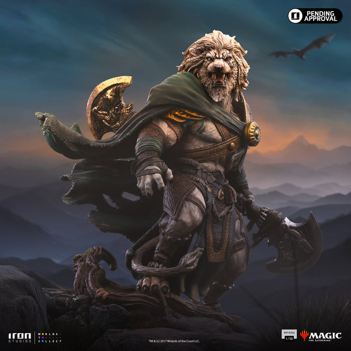 IRON Studios: Magic The Gathering - Ajani Goldmane Escala de Arte 1/10