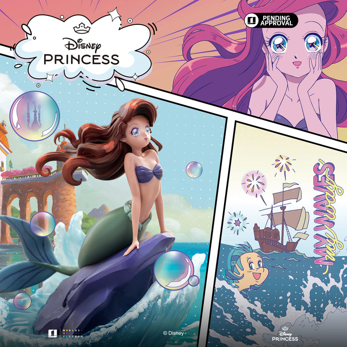 IRON Studios Anime Princess: Disney Princesas - Ariel