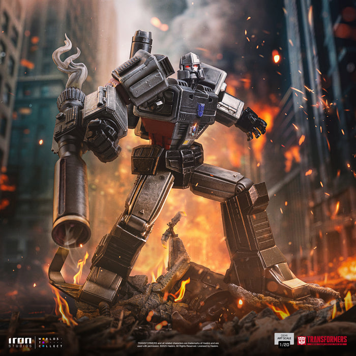 IRON Studios: Transformers - Megatron Demi Escala De Arte 1/20