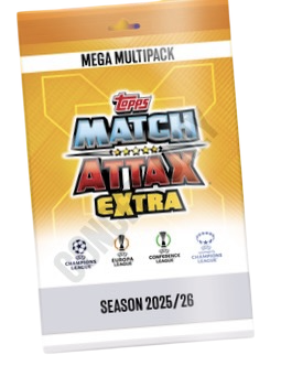 Topps UCC 2026 Match Attax Extra: UEFA Club Competitions - Mega Multipack