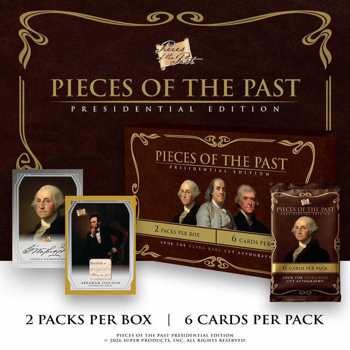 SUPER BREAK: 2026 Pieces of the Past Presidential - Hobby Box