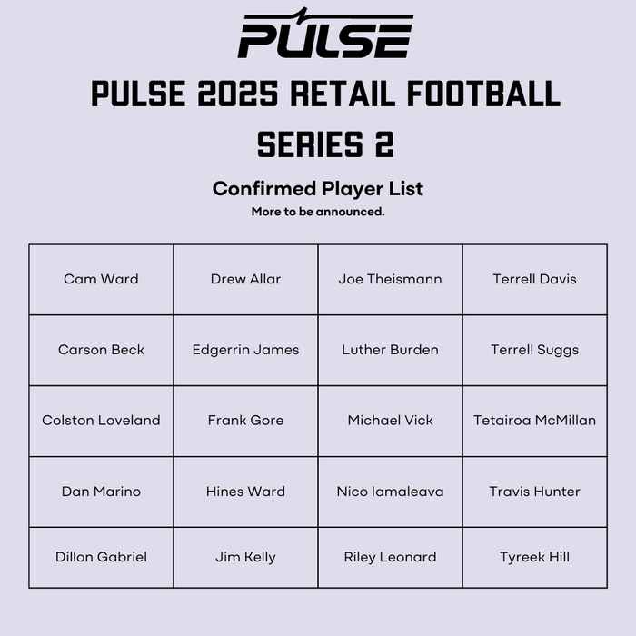 Pulse TCG NFL: Football Retail Series 2 2025 1 Pack