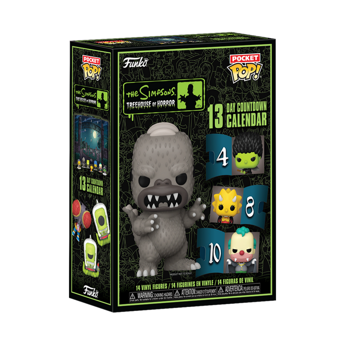 Funko Calendario de Adviento: Los Simpson La Casa Del Horror - Conteo 13 Dias