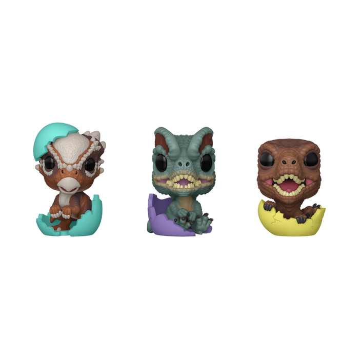 Funko Pocket Pop Egg: Jurassic Park - Dinos 3 pack