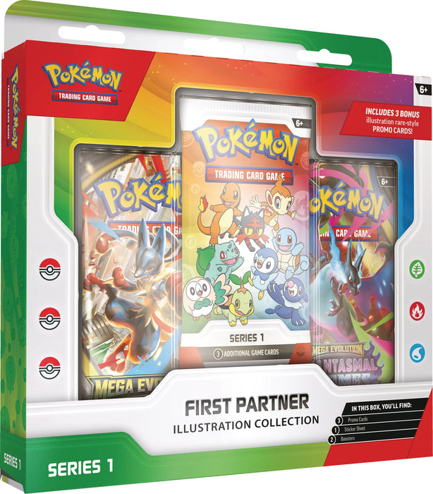 Pokemon TCG: First Partner Illustration Collection 2026 en Español