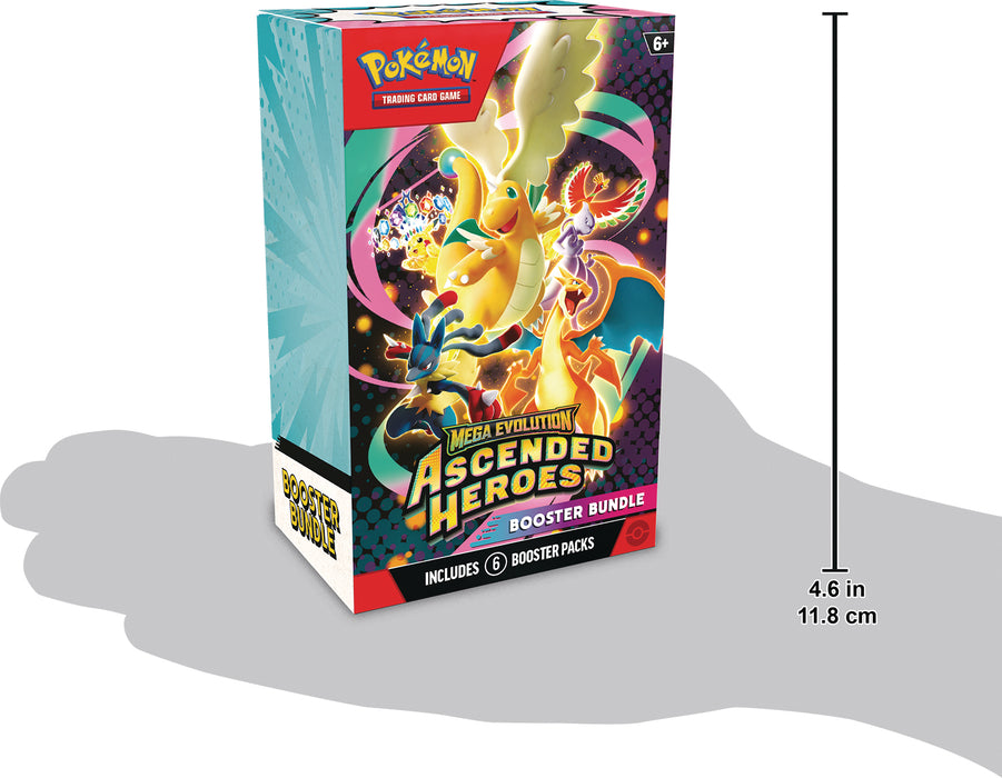PokemonTCG: Megaevolucion Ascenso Heroico - Booster Bundle 6 Pack en Español 10-10311-111