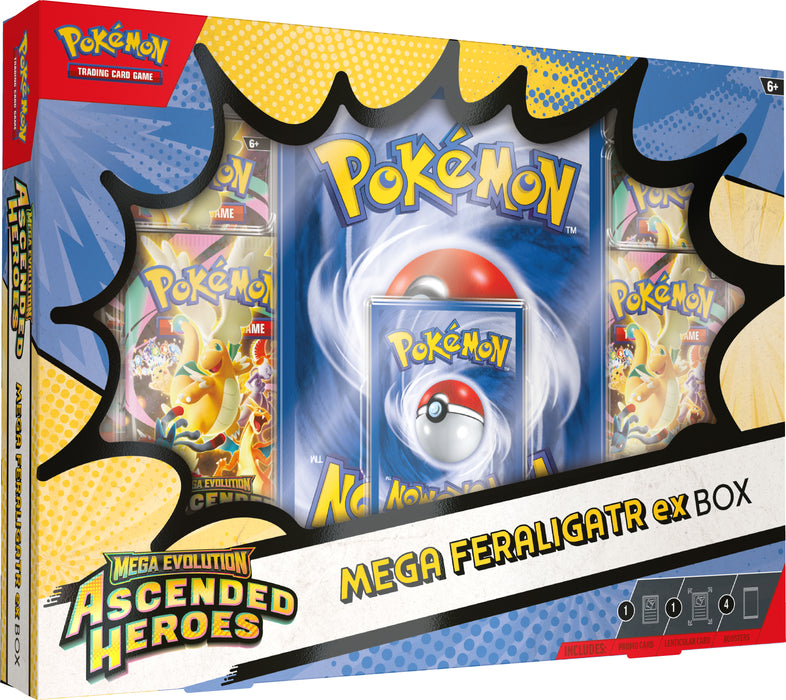 Pokemon TCG: Megaevolucion Ascenso Heroico - Mega ex Box en Español