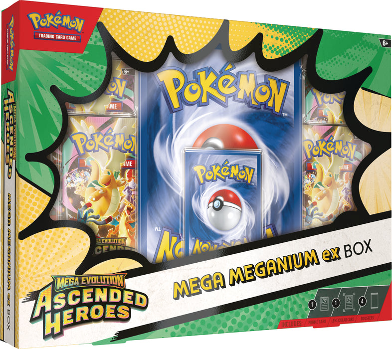 Pokemon TCG: Mega Evolution - Ascended Heroes Mega ex Box en Ingles