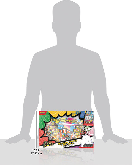 Pokemon TCG: Mega Evolution Ascended Heroes - Premium Poster Collection Mega Gardevoir en Ingles