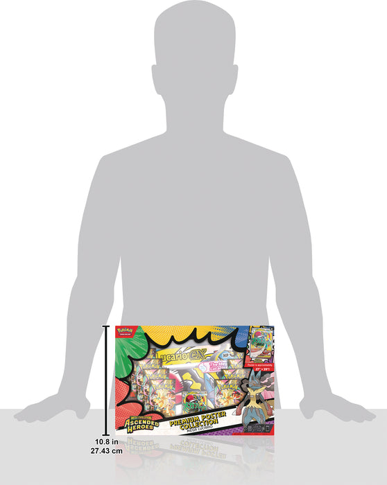 PokemonTCG: Megaevolucion Ascenso Heroico - Premium Poster Collection en Español