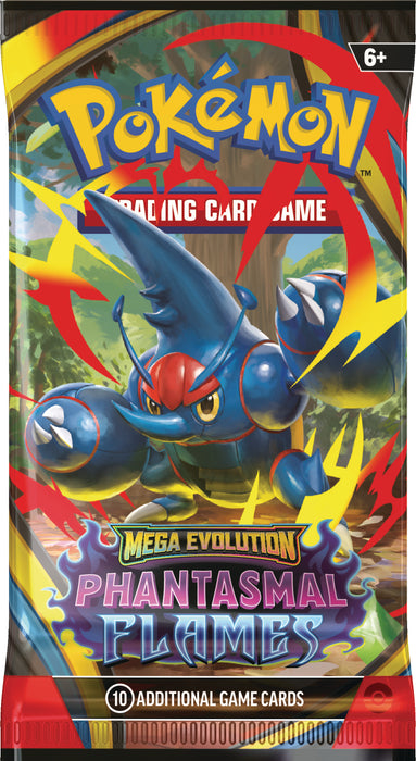 Pokemon TCG: Mega Evoluciones Llamaradas Fantasmales - Booster En Español