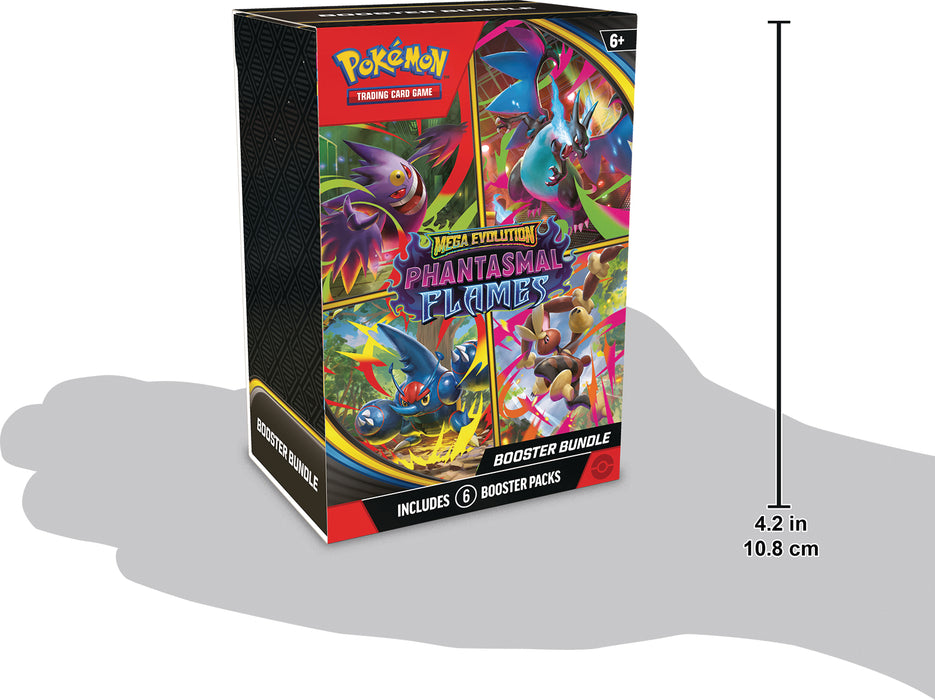 Pokemon TCG: Mega Evoluciones Llamaradas Fantasmales - Booster Bundle 6 Pack En Español
