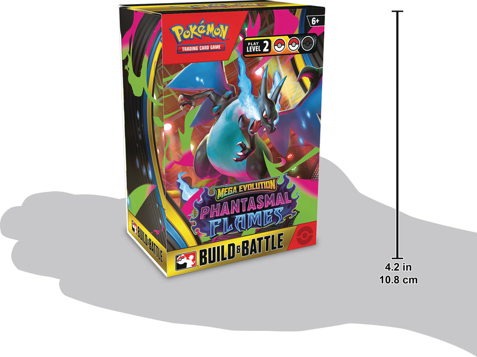 Pokemon TCG: Mega Evolution Phantasmal Flames - Build & Battle Box En Ingles