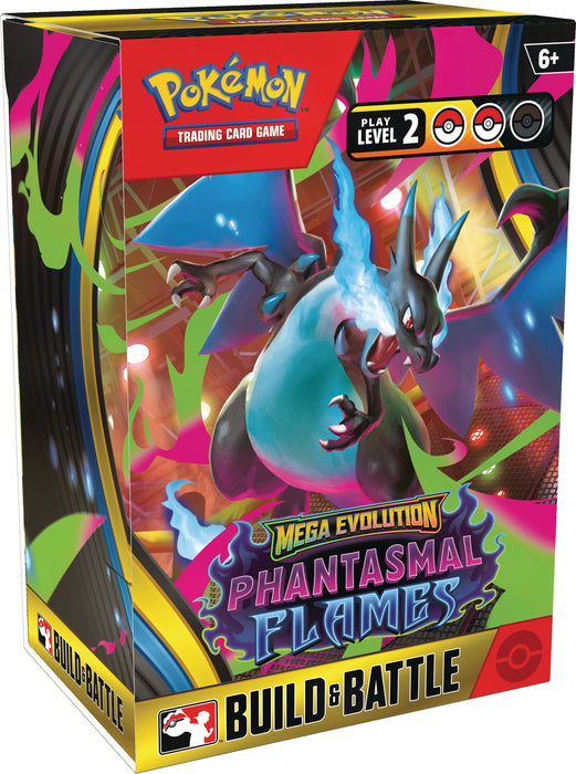 Pokemon TCG: Mega Evolution Phantasmal Flames - Build & Battle Box En Ingles