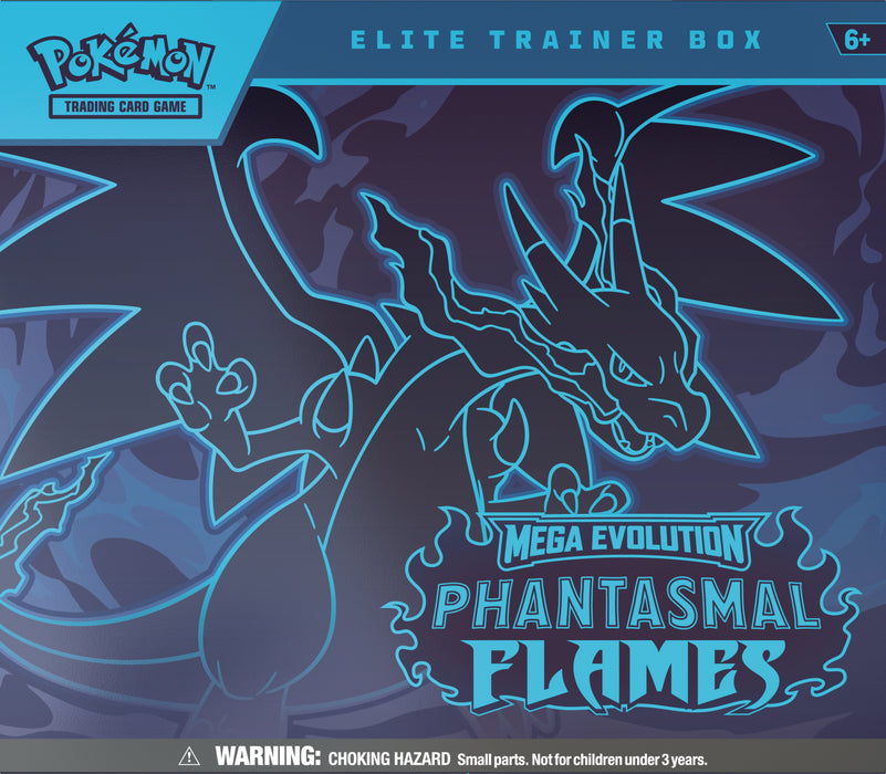 Pokemon TCG: Mega Evoluciones Llamaradas Fantasmales - Elite Trainer Box En Español