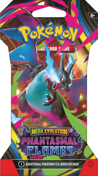 Pokemon TCG: Mega Evoluciones Llamaradas Fantasmales - Sleeved Booster En Español