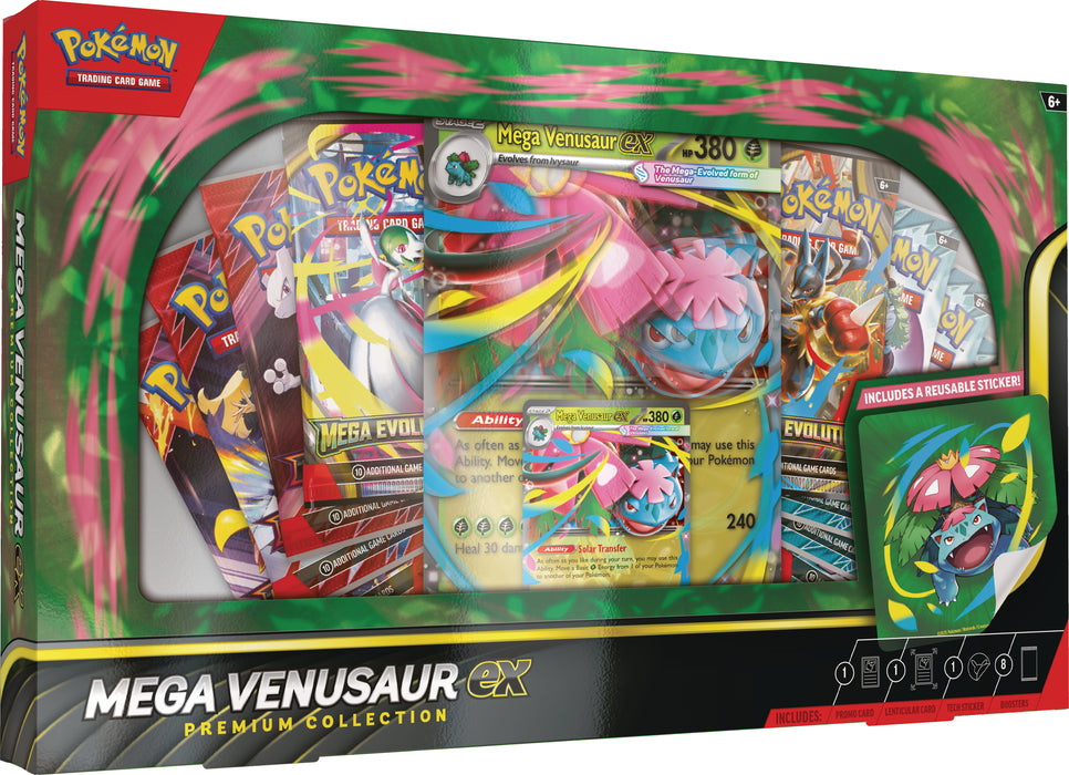Pokemon TCG: Mega Venusaur ex Ultra Premium Collection en Ingles
