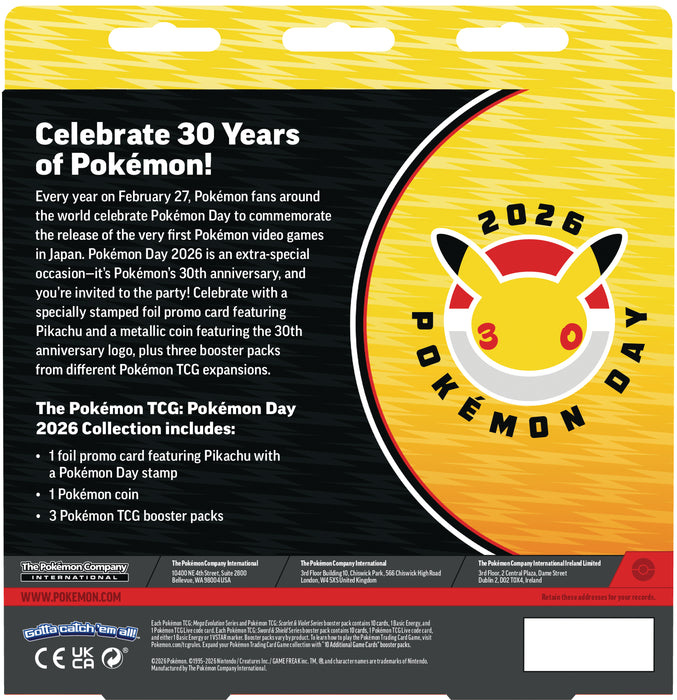 Pokemon TCG: Coleccion Pokemon Day 2026 en Español