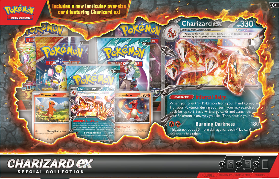 Pokemon TCG: Charizard ex Special Collection en Español