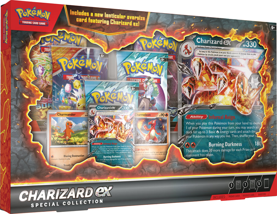 Pokemon TCG: Charizard ex Special Collection en Español