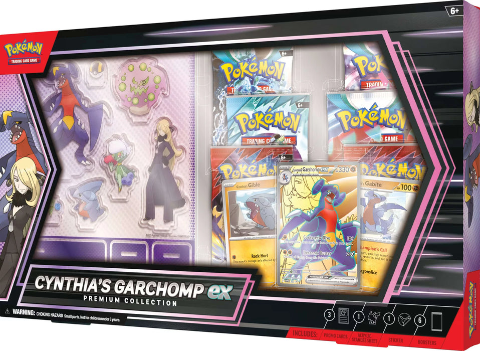 Pokemon TCG: Coleccion Premium Garchomp ex de Cynthia En Español