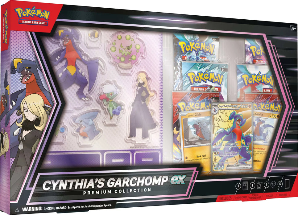 Pokemon TCG: Coleccion Premium Garchomp ex de Cynthia En Español