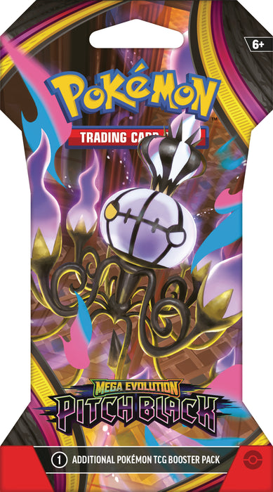 Pokemon TCG: Mega Evolution Pitch Black - Sleeved Booster en Ingles