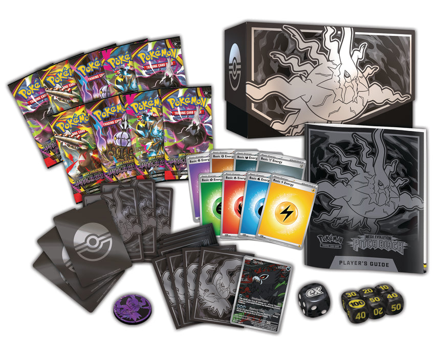 Pokemon TCG: Mega Evolution Oscuridad Absoluta - Elite Trainer Box en Español