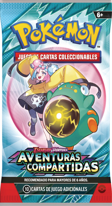 Pokemon TCG Escarlata y Purpura: Aventuras Compartidas - Booster En Español