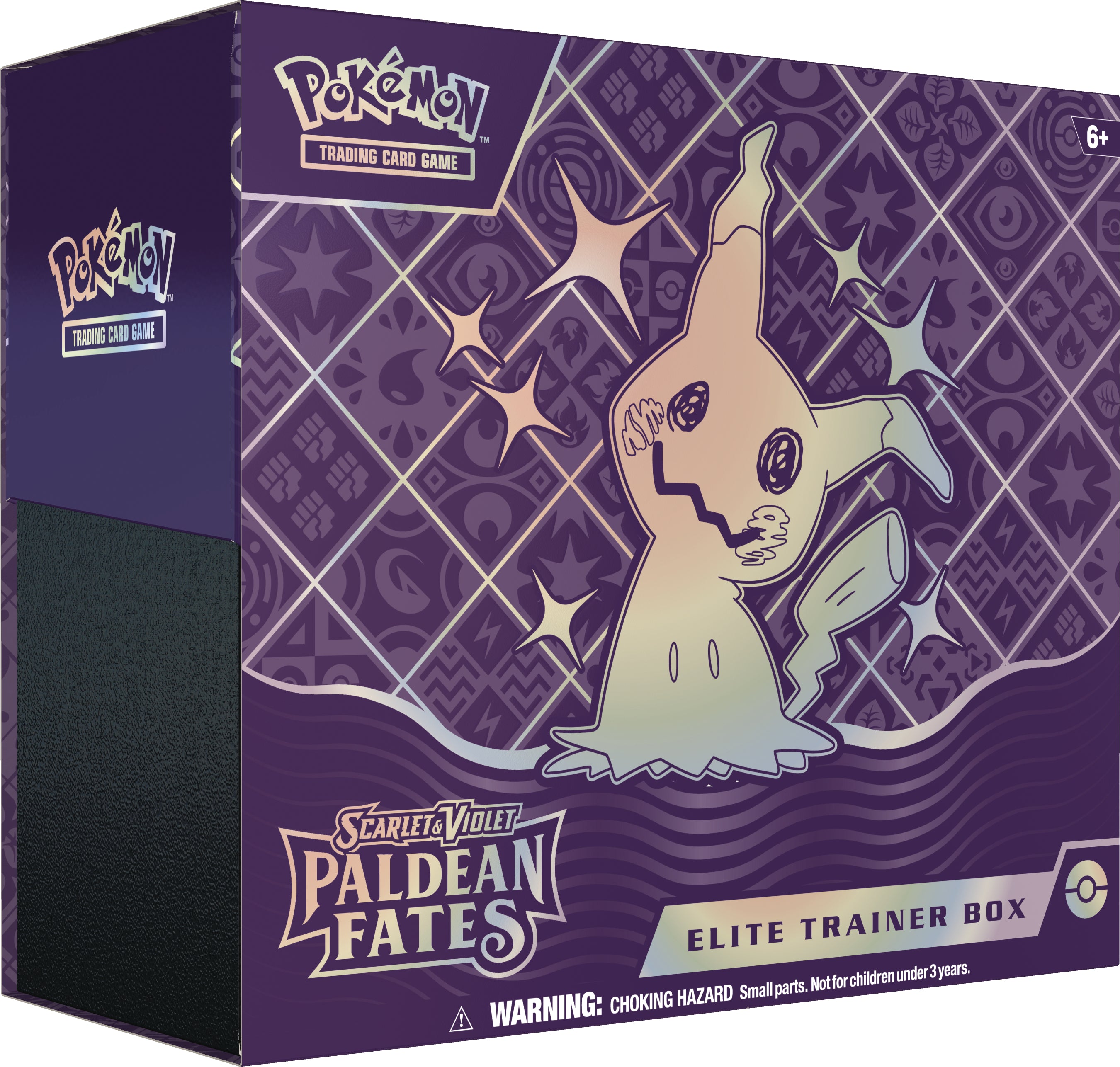 Pokemon TCG Scarlet & Violet: Paldean Fates - Elite Trainer Box Mimikyu En Ingles